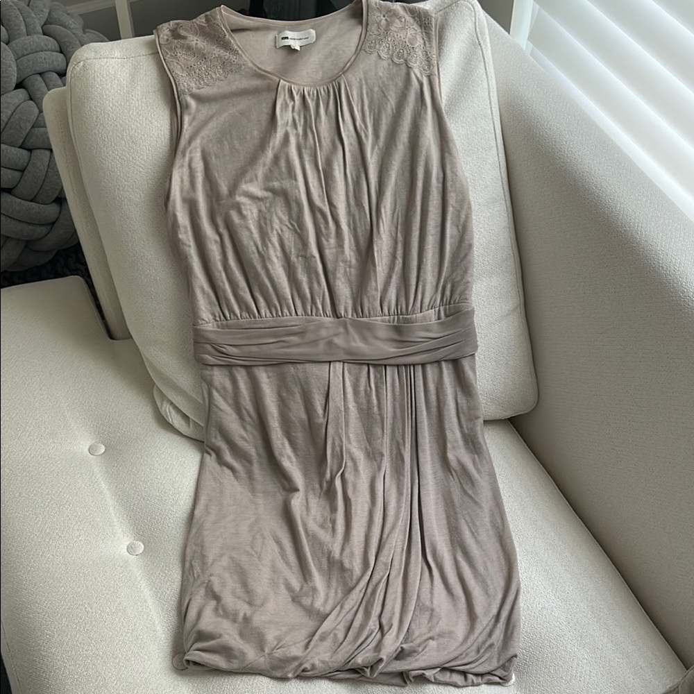 Vanessa Bruno Athe women’s taupe short dress size 2